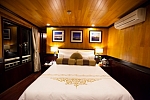Double cabin on Aphrodite Cruises Halong Bay, Vietnam